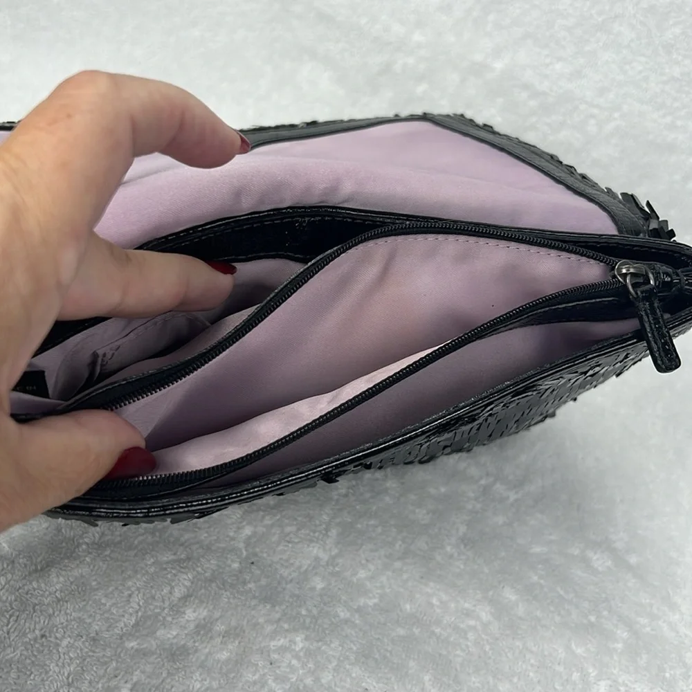 Coach Black Sequin Clutch 2010 - Picture 6 of 9